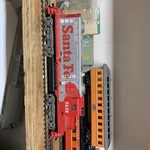 Ho-scale 5628 Santa Fe Diesel Locomotive By Tyco. Fixed Price $15.99.