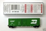 Mtl Micro-trains 07600090 76090 Burlington Northern Bn 239541 50 Foot Boxcar. Fixed Price $20.00.