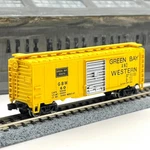 Bachmann Scale 70086 Green Bay Western 40FT Single Door Standard Boxcar Gbw 60. Fixed Price $9.99.