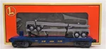Lionel 6-19474 Louisville & Nashville Flatcar W/trailer Frames #6424 Nib. Fixed Price $34.99.