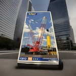 Kibri/marklin New #13013 Ho 1/87 Scale Kit Heavy Duty Liebherr Crawler Crane. Fixed Price $259.88.