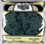 Woodland Scenics FC59 N/ho Foliage Cluster Dark Green Train Scenery. Fixed Price $10.29.
