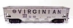 Tyco Gauge #VGN2610 Virginian 4 Bay Hopper CAR-7B. Fixed Price $6.95.