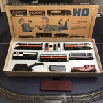 1960'S Marx All State #370 New Haven A-b-a Ho Car Train Set With Roadbed Track. Fixed Price $192.50.