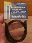 Miniatronics Incandescent Lamps Blue (10PCS) #18-B03-10 New. Fixed Price $12.99.