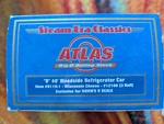 Atlas Guage 40' Woodside Refrigerator Car 8119-1 Wisconson Cheese. Fixed Price $49.72.