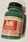 Floquil Railroad Colors Model Paint - 1OZ Dark Green 110040 (F05). Fixed Price $17.99.
