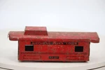 American Flyer Lines Train Tinplate Red 1127 Caboose Shell C-3. Fixed Price $9.99.