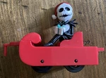 Nightmare Before Christmas - Jack Skellington Holiday Express Train Piece Disney. Fixed Price $8.49.