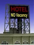 Miller Engineering Hotel Rooftop Sign N/z MIL338990-NEW. Fixed Price $21.99.