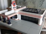 Mth Railking 30-9109 Union 76 Operating Gas Station Gauge Sounds Lights W/car. Fixed Price $68.18.