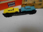 Lionel Pwc 6424 Auto Flat With Cars 6-38324 Twin New Box. Fixed Price $69.00.