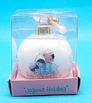 Enesco Precious Moments, Vtg. 1996, "joyous Holiday" Ornament Tiny Trimmings. Fixed Price $30.00.