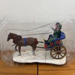 2006 Lemax Buggy Ride Courting Carriage Horse Table Accent Christmas Open Box. Fixed Price $14.95.