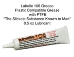 Labelle 106 Grease Plastic Compatible With Ptfe 0.5 Oz Lubricant. Fixed Price $8.99.