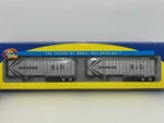 Ho Athearn 70944 Baltimore Ohio 40 Exterior Post Truck Trailers (2-PACK) B&o. Fixed Price $40.00.