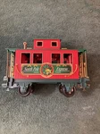 North Pole Express Christmas Train Eztec 37185 Caboose Car Happy Holidays. Fixed Price $15.99.