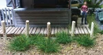 Bachmann Grass Tufts Scenescapes Dark Green 1/4IN .6CM Tall Fibers PKG(100 31032. Fixed Price $16.98.