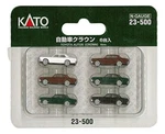 Kato 23-500 Crown Cars Gauge Model Train Accessory 6PCS. Fixed Price $22.24.