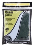 Woodland Scenics F53 Dark Green Foliage 72 Sq In Bag. Fixed Price $5.94.