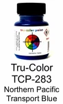 Tru-color TCP-283 Northern Pacific Transport Blue 1 Oz Paint Bottle. Fixed Price $8.49.