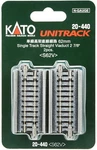 Kato Gauge 20-440 Single Track Elevated Straight Line 62MM (2 Pieces) / Japan. Fixed Price $13.99.