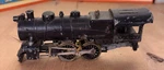 Vintage Black Locomotive Train, Heavy Metal, Unmarked 6"L As-is Untested. Fixed Price $12.00.
