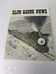 Vintage Slim Gauge News Magazine Vol #4 Winter 1973. Fixed Price $19.99.