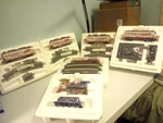 9 Pc Bachmann Hawthorne Village Spirit Of America Steam Loco Train Set Complete. Fixed Price $199.57.