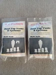 Item Lot Rix Products Multi Scale Model 628-611/ROOF Top Vents And Cyclones. Fixed Price $19.49.