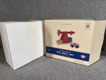 Pottery Barn Kids Pbk Oil Well Train Set New Box Retired Wooden Railway Htf. Fixed Price $29.99.