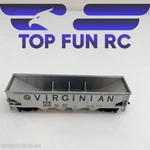 Tyco Ho-gauge 2610 Vgn Virginia Model Railroad Hopper Car. Fixed Price $6.55.