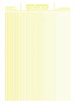 Woodland Scenics MG763 Stripes Yellow .010 - 3/64" New Decal Sheet. Fixed Price $12.05.