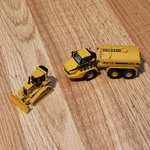 Norscot Cat 730 Articulated Truck Klein K-500 Water Tank, D5M Track-type Tractor. Fixed Price $39.99.