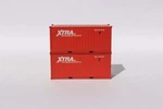 Jtc Model Trains 205372 Xtra 20' Standard Height C.s. Container (pack Of 2). Fixed Price $16.15.