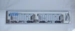 Nos Kato Milwaukee #1 Scale Covered Hopper Car Set 186-0203. Fixed Price $49.95.