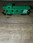 Vintage Maisto Diecast Metal & Plastic Rolling Train With Track #10398 Caboose. Fixed Price $6.23.