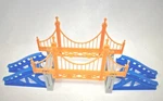 Magic Tower Bridge Set New In Box Orange Suspension Ramp. Fixed Price $5.00.