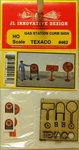 New Ho Jl Innovative Design #462 Texaco Gas Station Curb Kit. Fixed Price $6.06.
