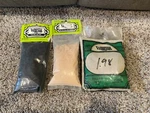 Woodland Scenic B-92 Mine Run Coal, B91 B81 Dry Ballast Cement, New. Fixed Price $14.99.