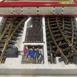 Lehmann The Big Train Curved Station Tracks Men Figures Straight. Fixed Price $99.00.