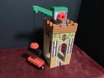 2013 Wooden Thomas & Friends King Of The Railway Crane Y4482. With Cargo. Fixed Price $35.00.