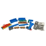 Tomy Tomica World 7401 Thomas Medium Set W/extra Tracks And Train (37 Pieces). Fixed Price $45.00.