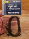 Miniatronics 18-G12-10 Volt 2.4MM Green Incandecent Lamps (pack Of 10) New. Fixed Price $12.99.