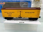 570 Atlas 36' Wood Reefer Car Wilson Lines Wclx Leesee Gauge Rail. Fixed Price $48.48.