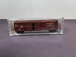Micro Trains 40' Wagon Top Box Car Detroit Mackinac 79030 D&m 3440 Scale. Fixed Price $17.50.