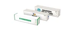 Mth Premier 40' Containers Scale & O/maersk/evergreen 20-95378 Mint Sealed. Fixed Price $67.00.