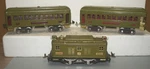 Lionel Prewar Standard Gauge 347E Set - 8E Loco W/337, 338 Cars W/original Boxes. Fixed Price $439.99.