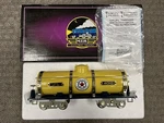 + Mth Flyer Standard Tinplate Yellow Lines Air Service 4010 Tank Car 10-1142. Fixed Price $299.99.