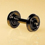 Intermountain Ho Blackened Brass Ball Bearing Insulated Wheel Sets PKG(6) 40059. Fixed Price $29.98.